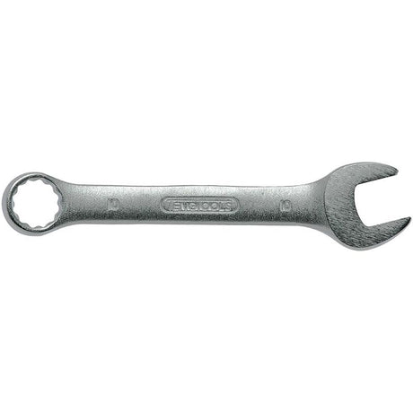 Teng Midget Combination Spanner 12mm in chrome vanadium steel with a 15-degree angle for tight spaces, 105mm long, lightweight.