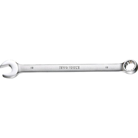 Teng LMP Combination Spanner 12mm, crafted from Chrome Vanadium Steel, features a 15-degree offset head for access in tight spaces.