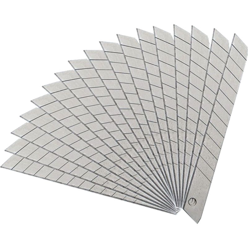 Teng Snap-off Knife Blades, 9mm, 100pc pack, ideal for clean cuts on various materials, designed for durability and precision.