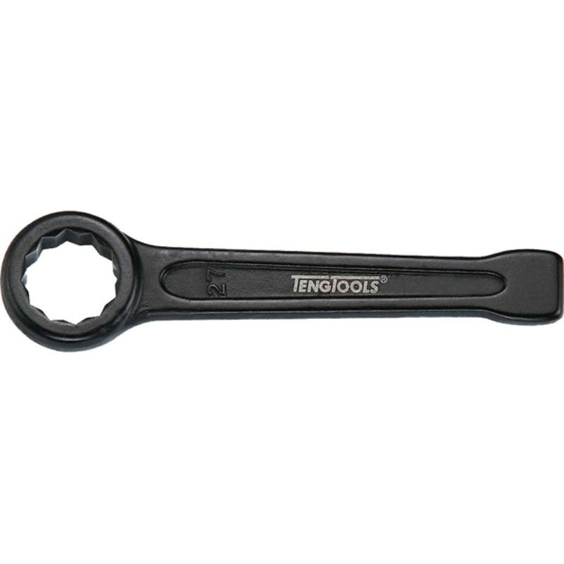 Durable 100mm Teng slogging ring spanner, perfect for heavy-duty automotive and machinery tasks. Free shipping in NZ.