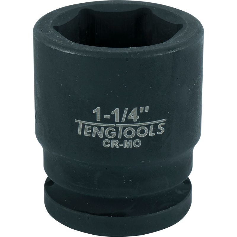 Teng 3/4in drive impact socket 1-1/4in, engineered for durability and high torque in automotive and industrial applications.