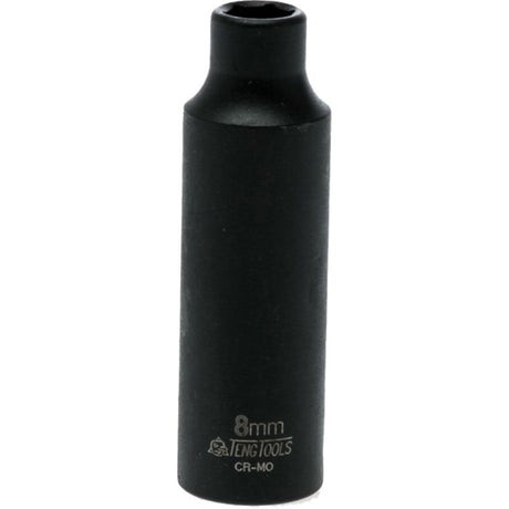 Teng 3/8in drive deep impact socket 11mm, engineered for high torque, durable, ideal for automotive and heavy-duty tasks.