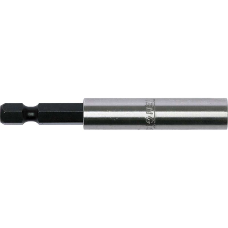 Teng 70mm magnetic bit holder securely holds 1/4in hex bits for efficient and reliable use in tight spaces.