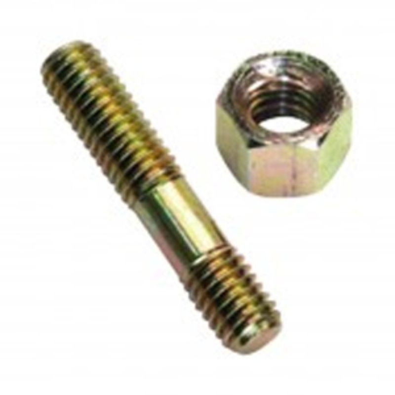 Champion 7/16in x 2-1/4in UNC Manifold Stud & Nut for reliable fastening in high-performance automotive applications.