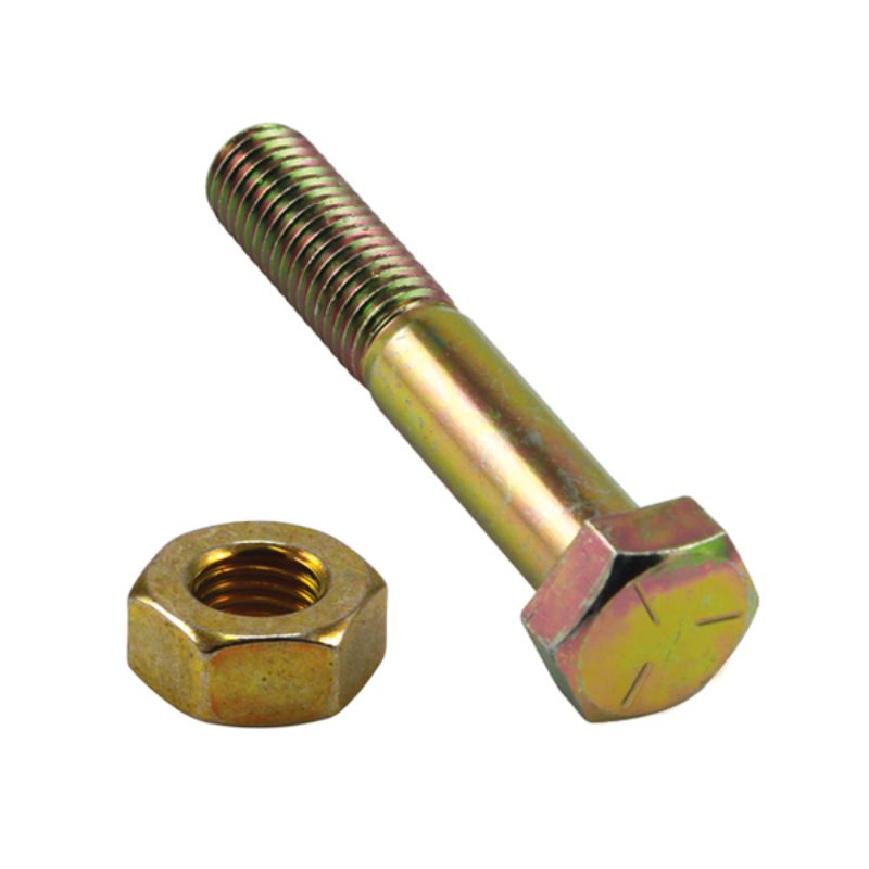 Champion M8 x 75 Bolt & Nut set made from durable Grade 8.8 steel, ideal for heavy-duty and DIY fastening needs.