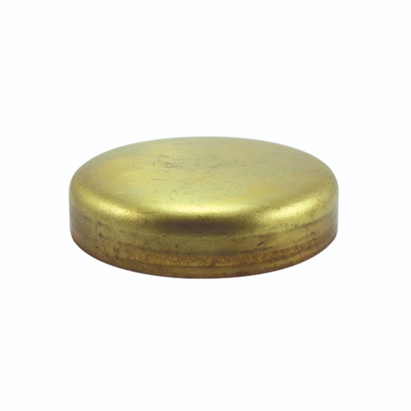 3-pack of 1-1/2in brass expansion plugs designed for winter protection, ensuring airtight seals and durability in plumbing applications.
