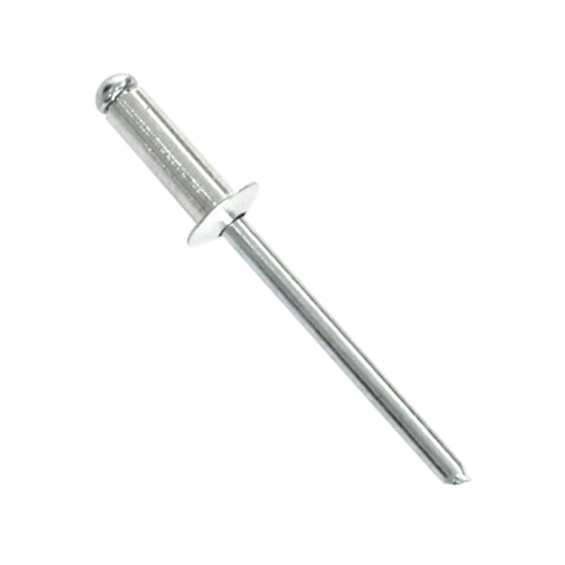 "Pack of 50 Champion 1/8in medium blind rivets for reliable fastening in metal, wood, and plastic projects."