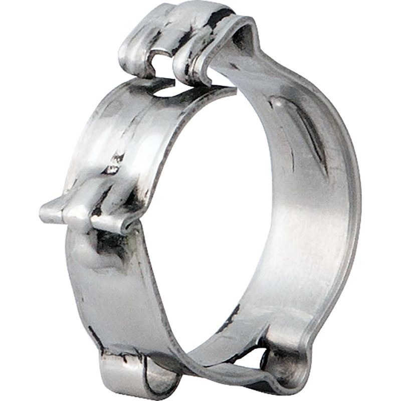 Kale CLIC-R 8 x 17.0-19.0mm W4 clamps in a 100pc set, ideal for durable hose securing in automotive and industrial use.