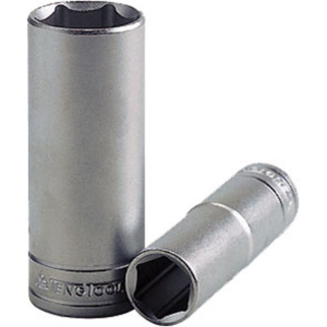 Teng 1/2in Dr. Deep Socket 16mm 6Pnt, a durable tool with 6-point design for maximum torque and grip in automotive repairs.