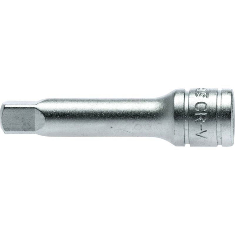 Teng 1/2in Dr. 10in Extension Bar in chrome vanadium steel, offering durability and reach for tough fasteners in your toolkit.