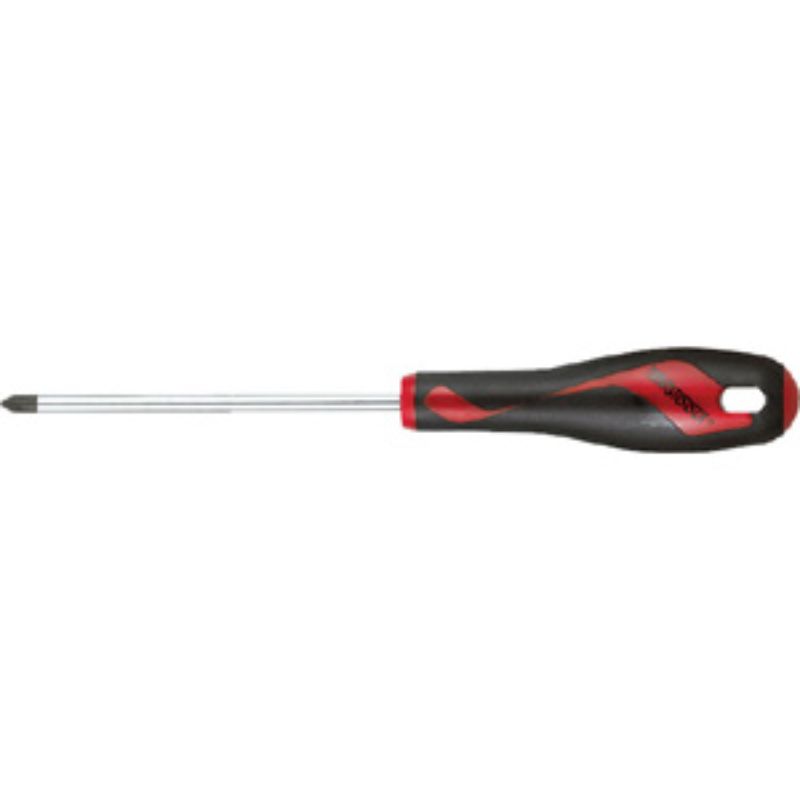 Teng MD TT-MV+ PZ#2 screwdriver with 150mm blade, ergonomic handle, black phosphated tip for enhanced grip and torque.