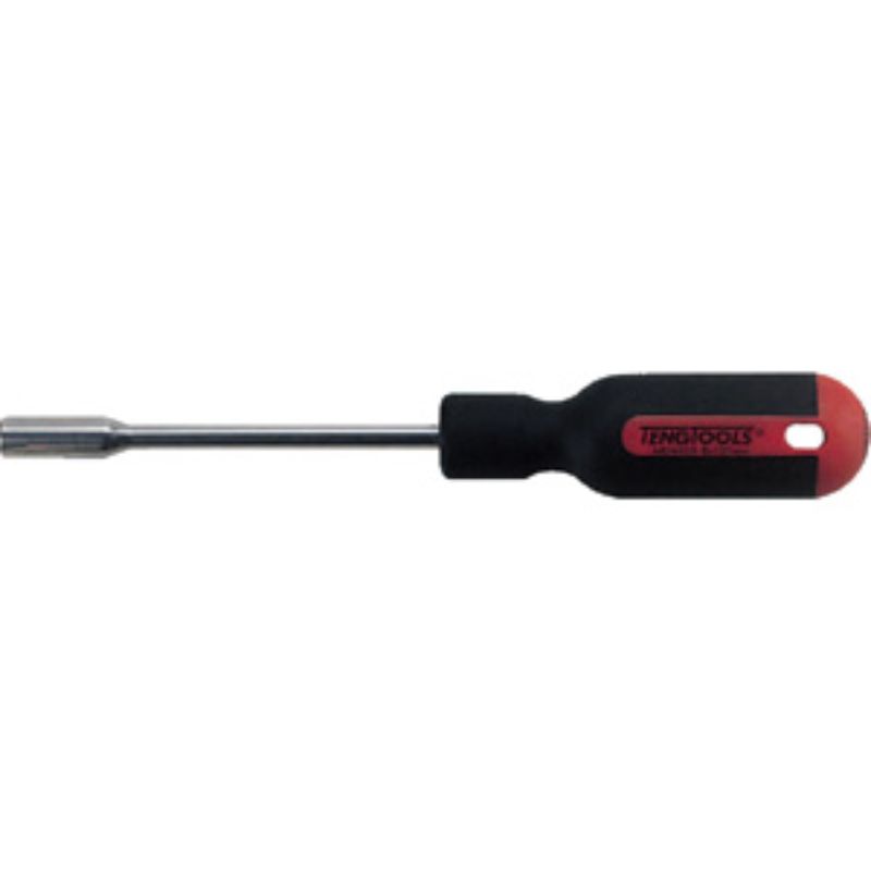 Teng MegaDrive 12.0mm nut driver in chrome vanadium steel with ergonomic handle, 6-point grip, and lightweight design.