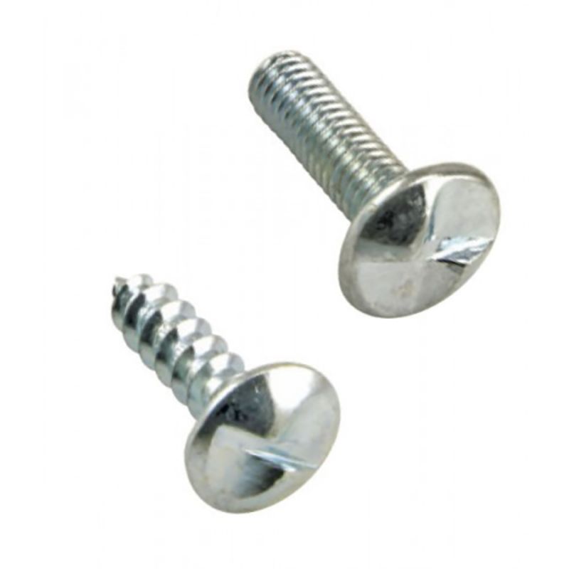 30Pc anti-theft number plate screws with one-way designs and zinc plating for vehicle security and tamper resistance.