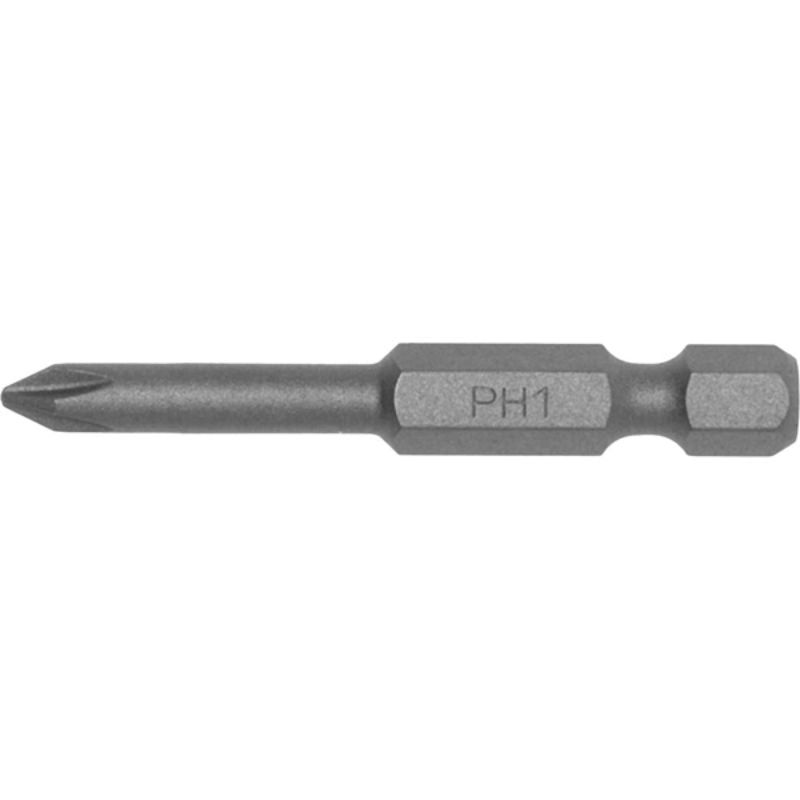 Teng 3pc 1/4in Hex PH#2 Bit set; durable bits for deep screws, ideal for DIY and professionals, compatible with power tools.