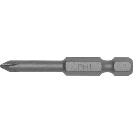Teng 3pc 1/4in Hex PH#2 Bit set; durable bits for deep screws, ideal for DIY and professionals, compatible with power tools.