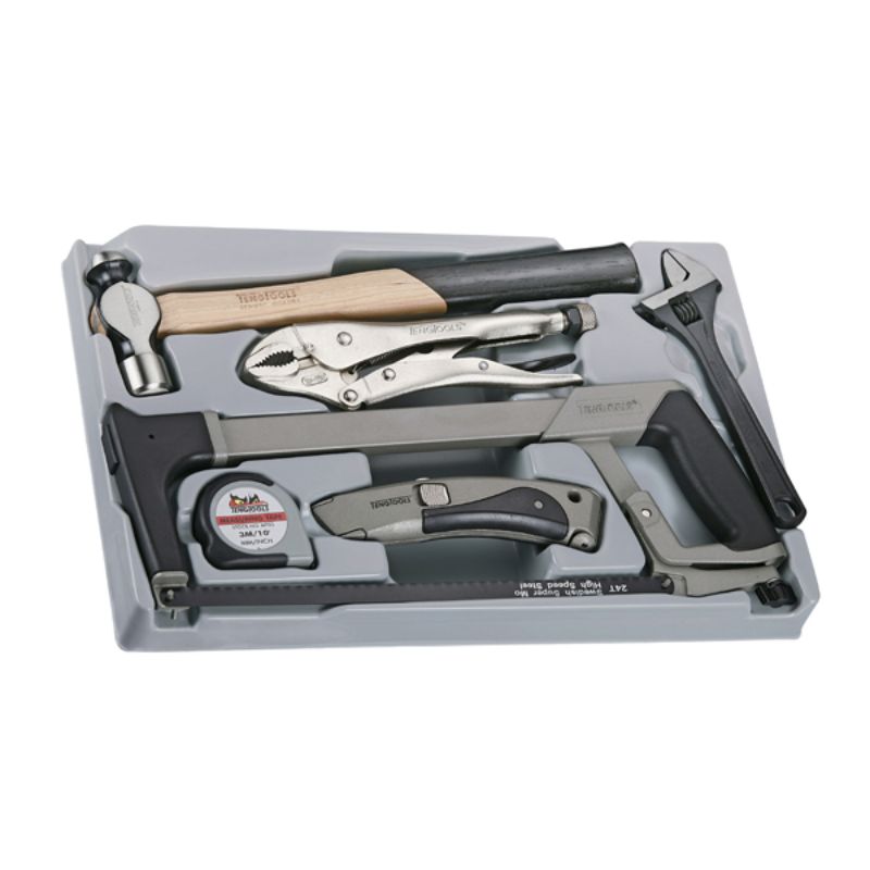 Teng 6pc PS Tray for TC-SC Service Case, featuring essential tools, modular design, and portable size for organized workspace.