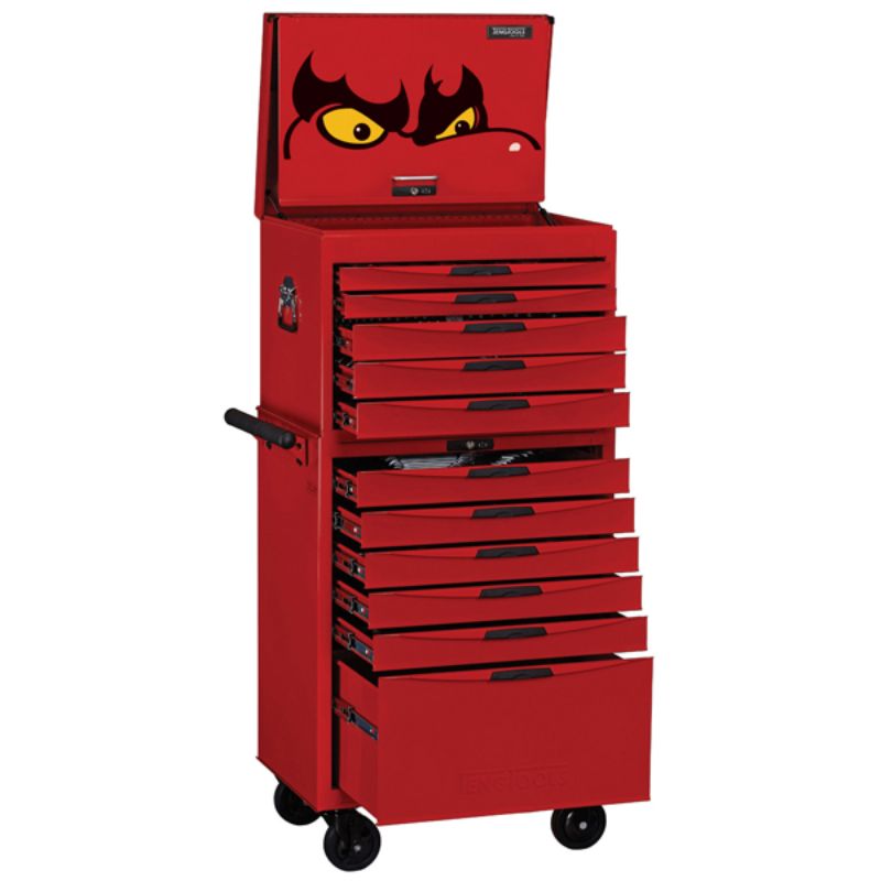 Comprehensive 530pc Teng tool kit in EVA foam, organized for easy access, perfect for professionals and DIY enthusiasts.