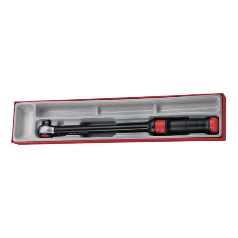 Professional Teng 1/2in Dr. Q-Series Torque Wrench Set in TTX-Tray, featuring 20-200Nm range, dual-hand use, and compact design.