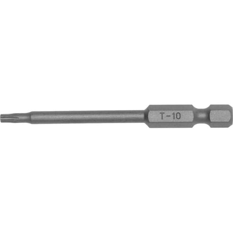 Teng 2Pc 1/4in Hex TX20 x 70mm screwdrivers for efficient fastening, compatible with various fasteners and power drivers.
