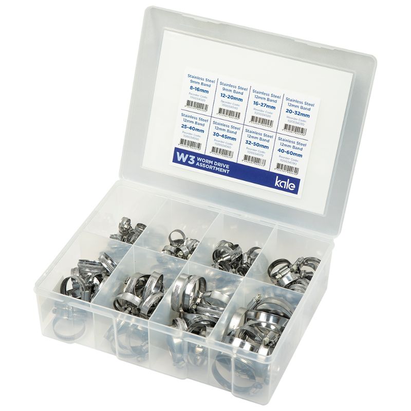 Kale 135pc Grab Kit Assortment WD 9/12mm W4, featuring versatile tools for DIY and professional projects.