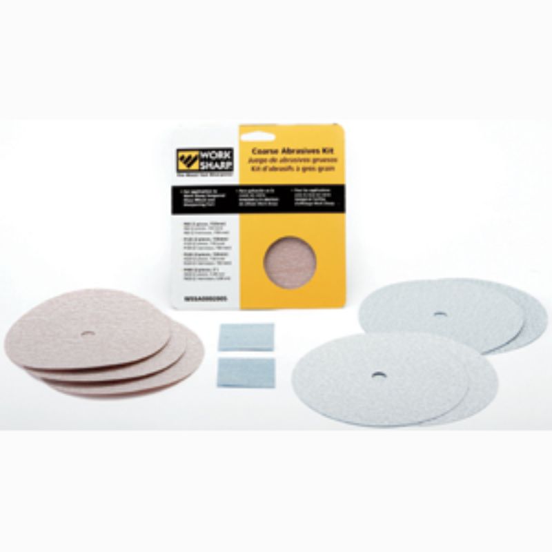 WS Coarse Abrasive Kit for WS3000, designed for efficient sanding in woodworking and metalworking projects.