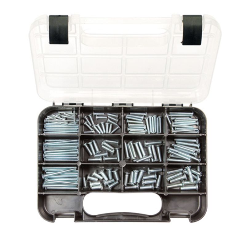 145-piece Champion GJ Grab Kit featuring metric CSK machine screws M3 to M6, zinc plated for durability and corrosion resistance.