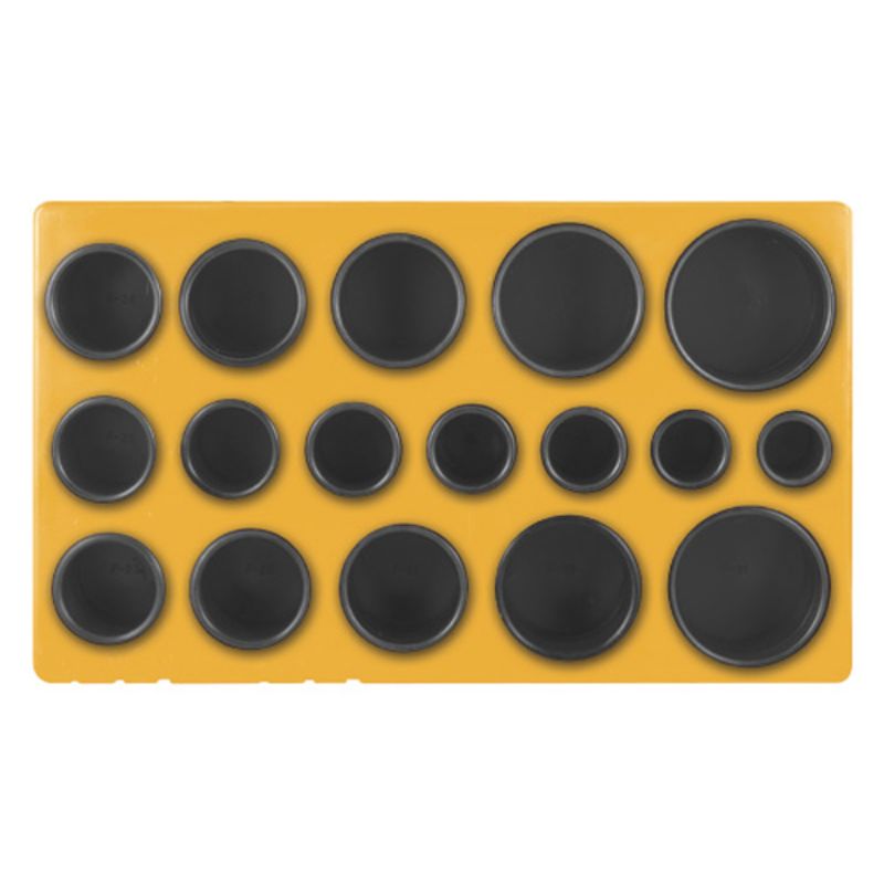 Image of the Champion GJ Grab Kit with 419 metric O-rings organized in a case, showcasing 32 sizes from 3.5mm to 50mm.