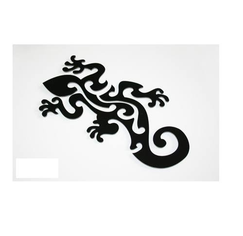 Vibrant Fancy Gecko Wall Art in ACM, showcasing intricate designs, perfect for enhancing Kiwiana home decor.