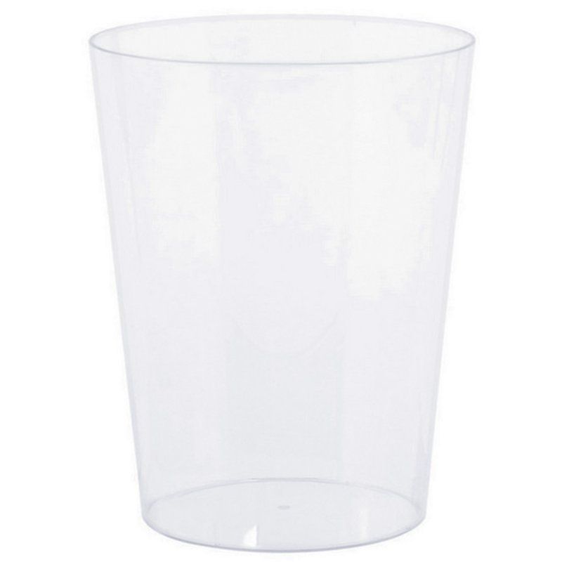 Plastic Cylinder Container - Small (Clear)