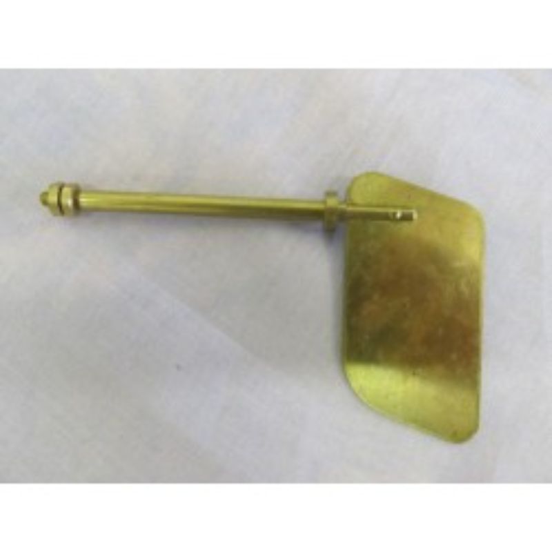 Premium wooden ship rudder fitting, 53x90mm, crafted for durability and elegance, perfect for models and nautical décor.