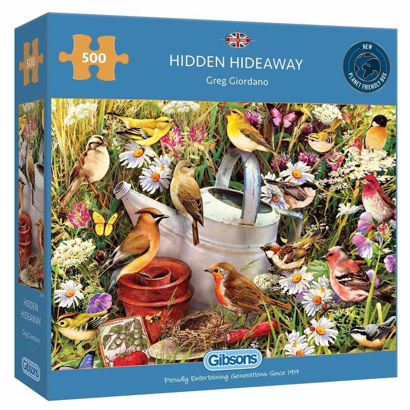 Gibsons: Hidden Hideaway (500pc Puzzle)