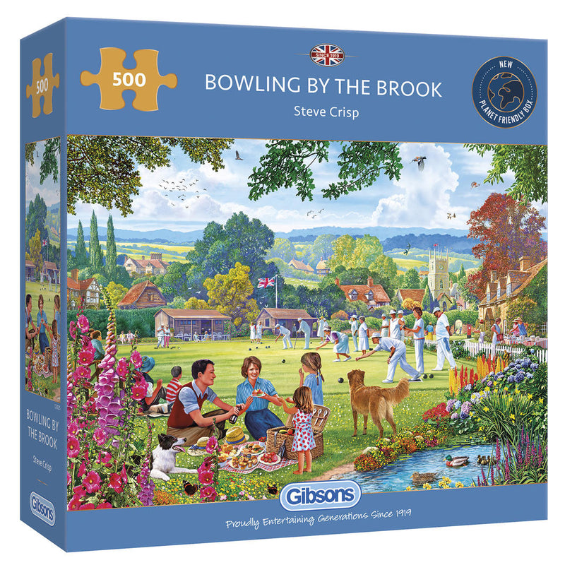 Gibsons: Bowling By The Brook (500pc Puzzle)