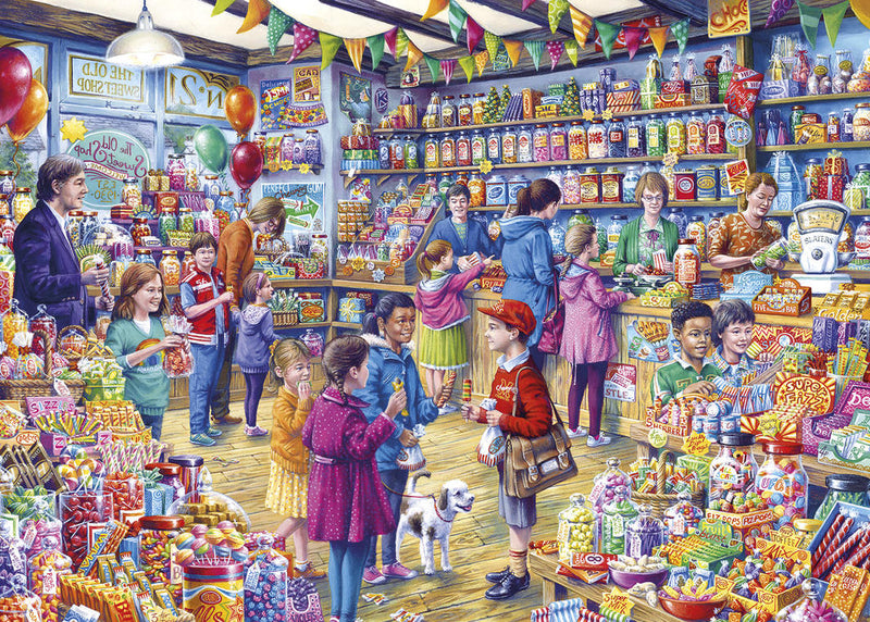 Gibsons: The Old Sweet Shop (500pc Puzzle XXL)