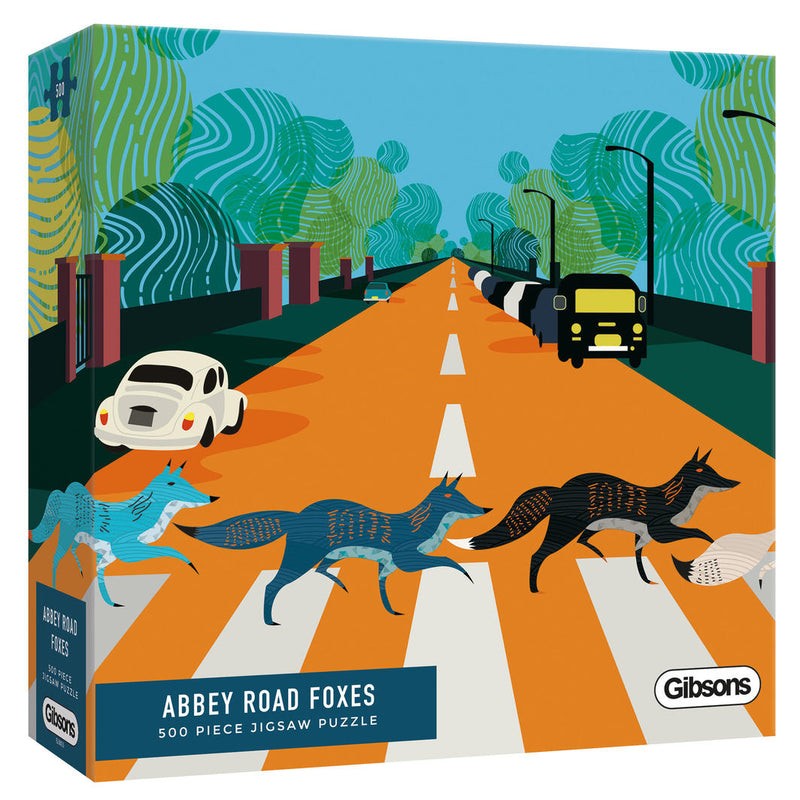 Gibsons: Abbey Road Foxes (500pc Puzzle)
