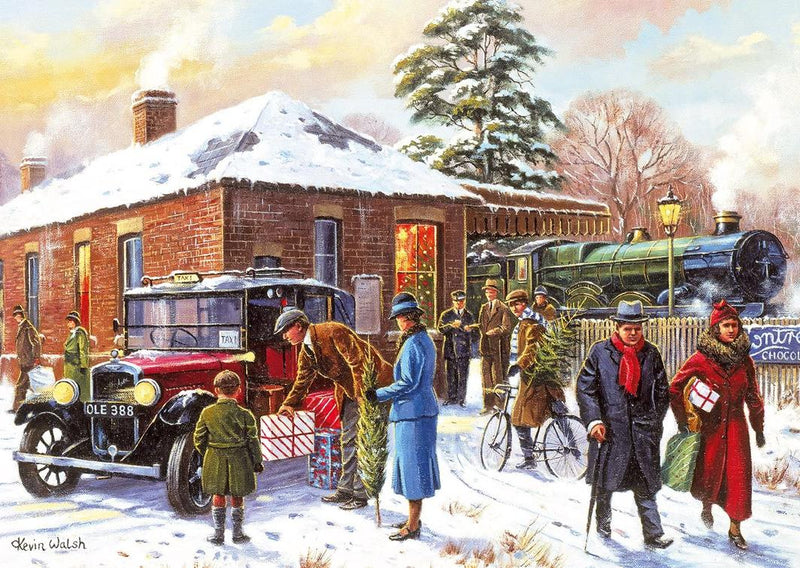 Gibsons: Winter About Town (4 x 500pc Puzzle)
