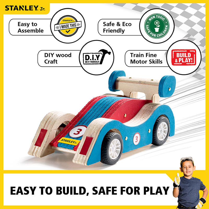Stanley Jr: Pull-Back Sports Car Kit