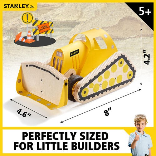 Stanley Jr: Bulldozer Kit (54Pcs)