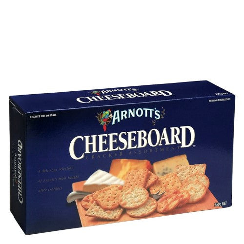 Crackers Cheeseboard Selection 250gm Arnotts - Packet