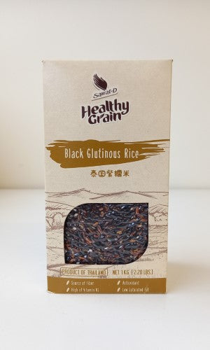 Rice Black Glutinous 1kg  - Packet