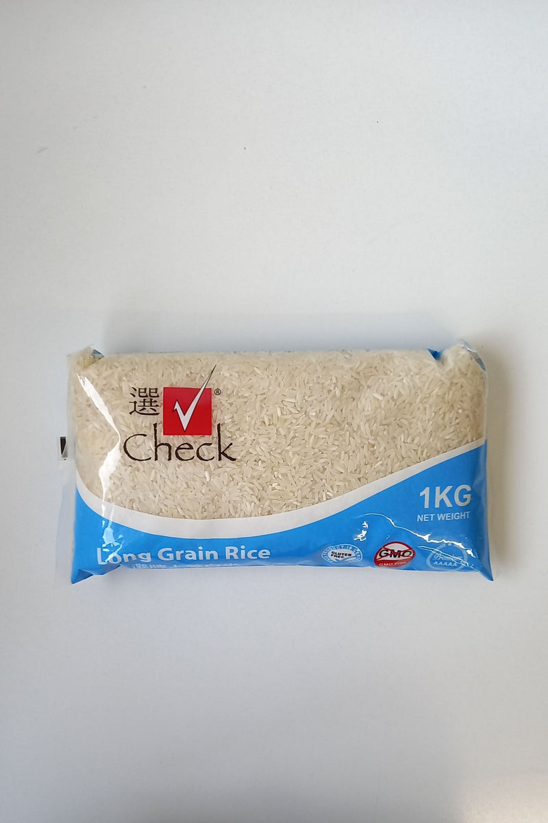 Rice White Long Grain 1kg  - Packet