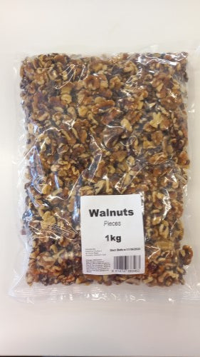 Walnut Pieces 1kg - Packet