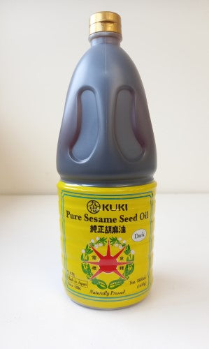 Oil Sesame Seed Pure Dark Kuki  1.65l   - Bottle