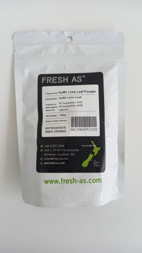 Kaffir Lime Leaf Powder 100g Fresh As - Packet