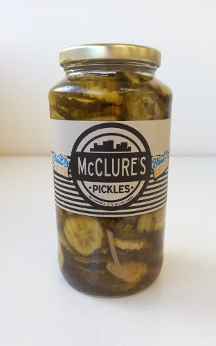 Pickles Bread & Butter Mcclure’S 907 Gram - Each