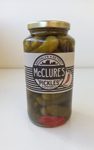 Pickles Whole Spicy Mcclure’S 907gram - JAR