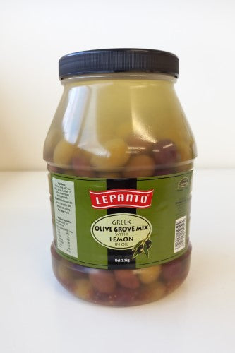 Olives Grove Mixed Lepanto With Lemon 2.3kg  - JAR