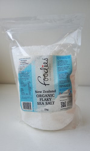 Salt Sea Flaky Marlborough Organic Sea Foodies 1kg - Packet