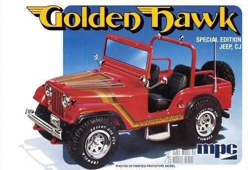 Plastic Kitsets - 1/25 '81 Jeep CJ5 Golden Hawk