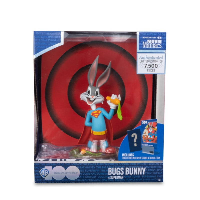 Figurine - WB 100 Bugs Bunny (Movie Maniacs) as Superman 6in - Headstart