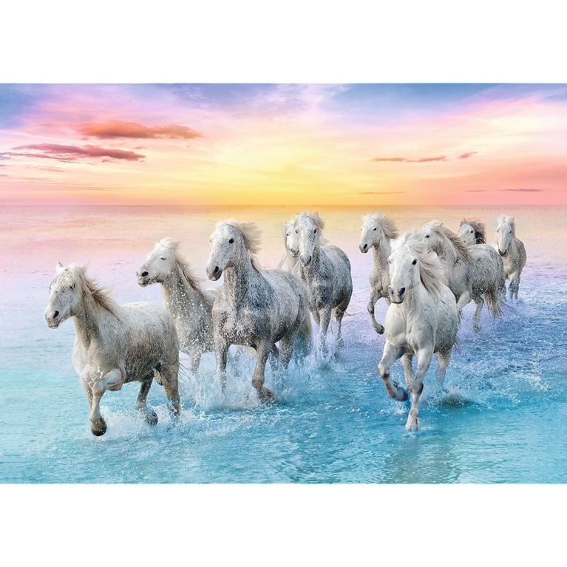 Trefl "500" - Galloping white horses